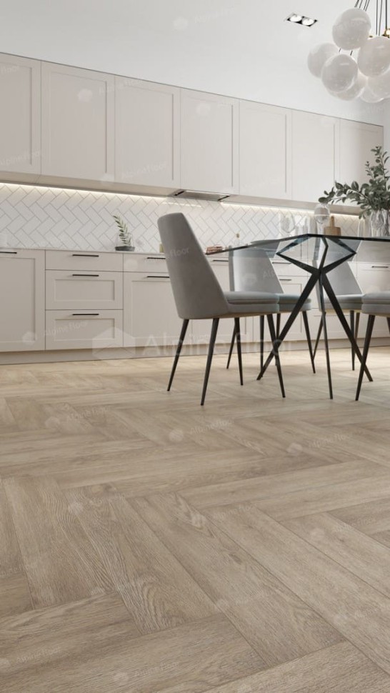 Виниловая плитка "Alpine Floor" Parquet LVT Дуб Ваниль Селект (590*118*2,5 мм) — купить в Березниках