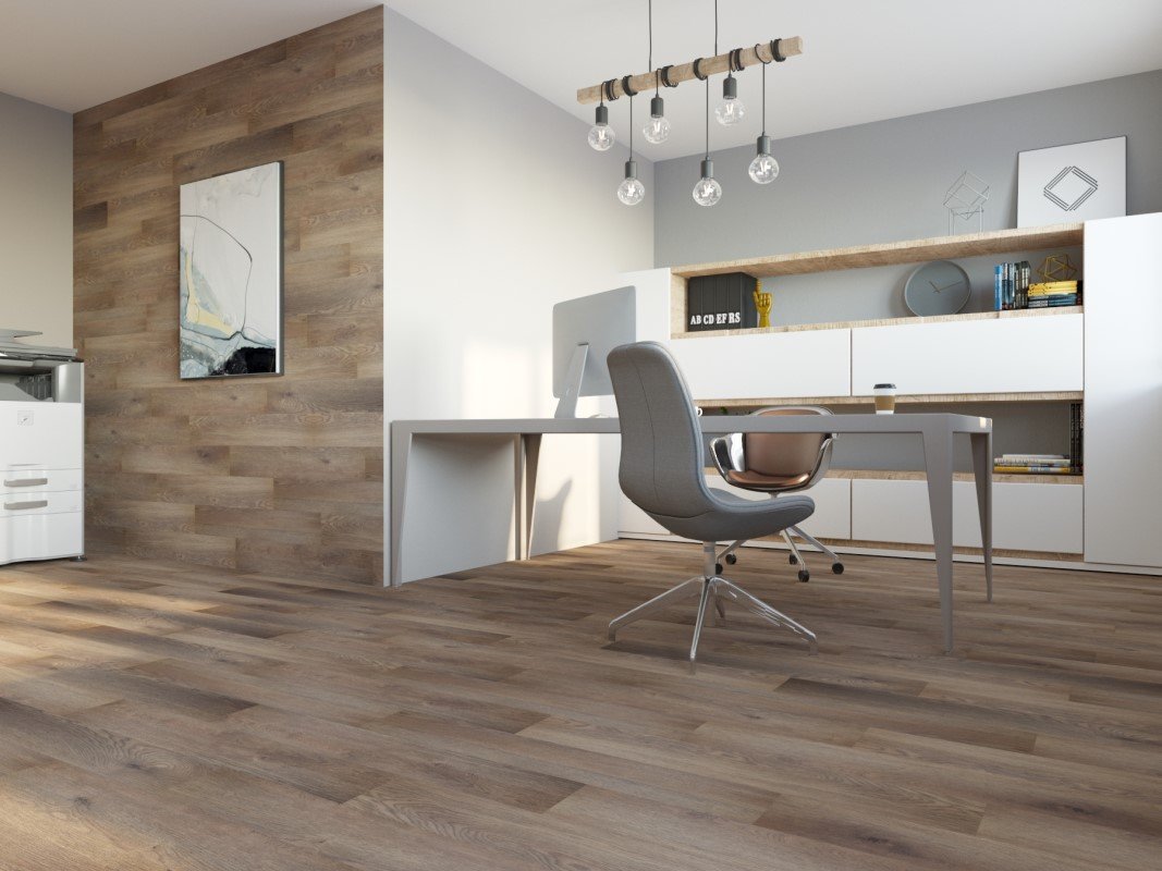 Замковая ПВХ плитка "Art Tile" Дуб Террас (920*150*4 мм) — купить в Березниках