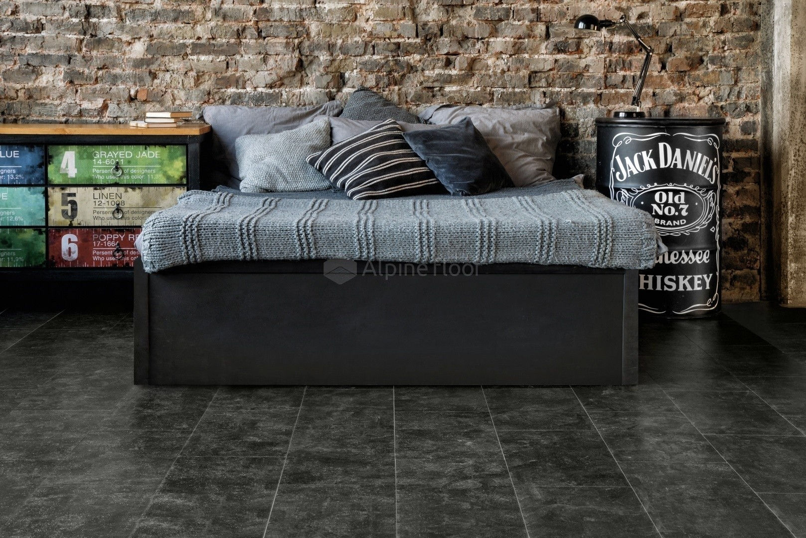 Замковая ПВХ плитка Ларнака  (609,6*304,8*4мм) — купить в Березниках