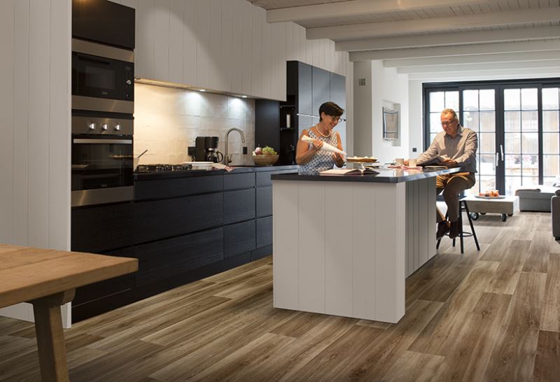 Замковая ПВХ плитка "Berry Alloc" Pure Click Lime Oak 966D (1326*204*5мм) — купить в Березниках