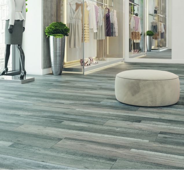 SPC ламинат "CronaFloor" Wood 4V Дуб Марсель (1200*180*4 мм) — купить в Березниках