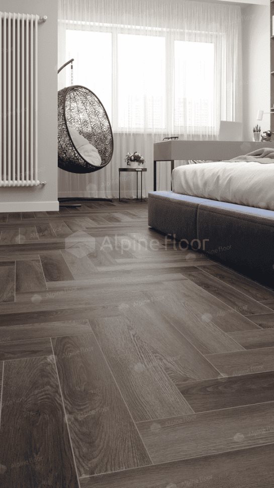 Виниловый ламинат "Alpine Floor" Parquet Light Дуб Фафнир (600*125*4 мм) — купить в Березниках
