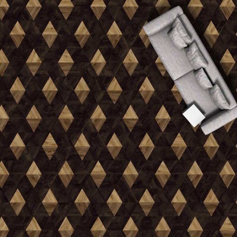 Виниловая плитка Triangles 363 (452,64*392*2,5 мм) — купить в Березниках