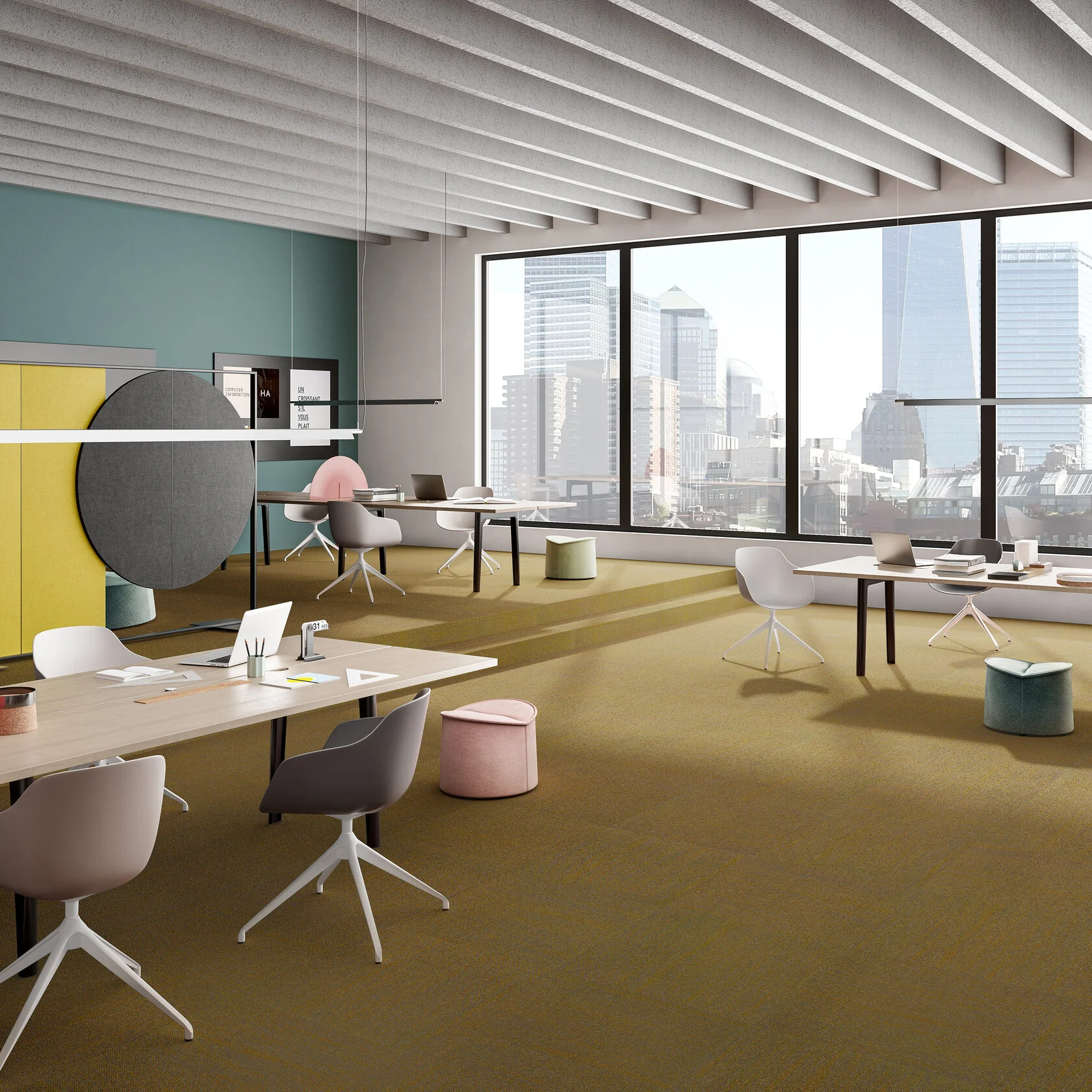 Ковровая плитка Marvel Tile 97 (500*500*6 мм) — купить в Березниках