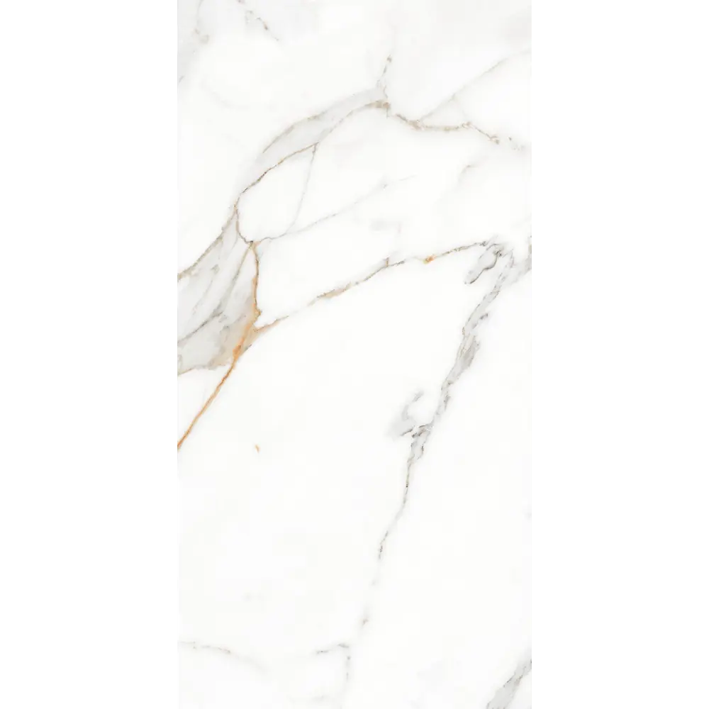 Керамогранит "Sonex" Miami Statuario Glossy полированный 60x120 см 1.44 м2 цвет белый с серыми разводами — купить в Березниках