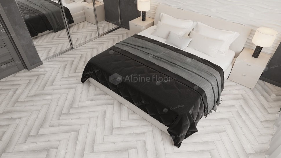 Виниловая плитка "Alpine Floor" Parquet LVT Дуб Альхена (590*118*2,5 мм) — купить в Березниках
