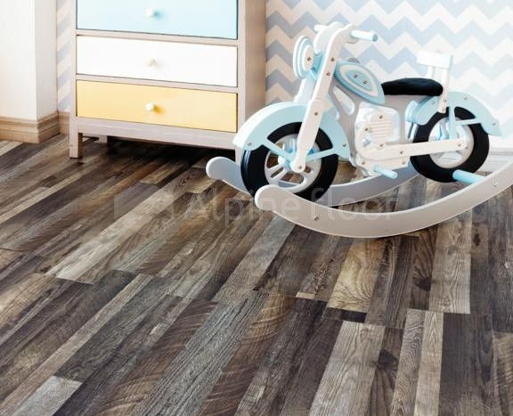 Кварцвиниловая плитка "Alpine Floor" Орех Состаренный (1219*184*3мм) — купить в Березниках