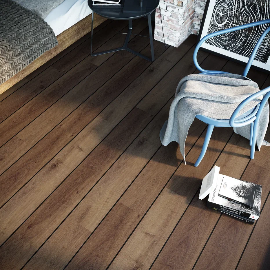 SPC ламинат "Invictus" Highland Oak Chocolate (1213*178*6мм) — купить в Березниках