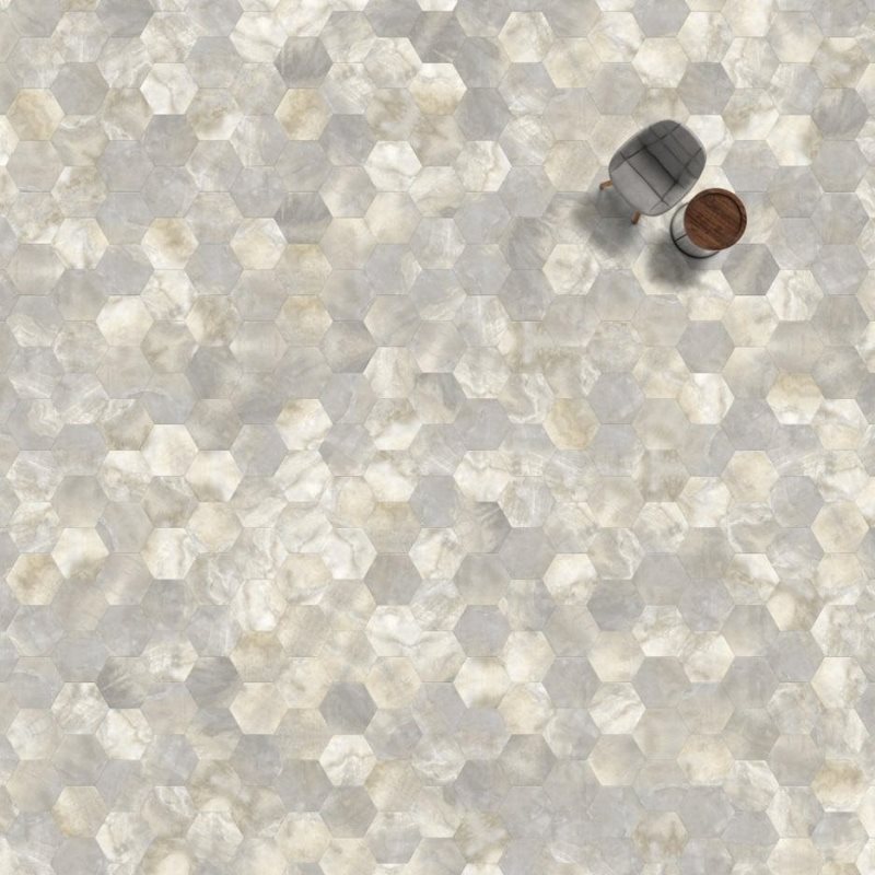 Виниловая плитка Big Hexagon 294 (452,64*392*2,5 мм) — купить в Березниках