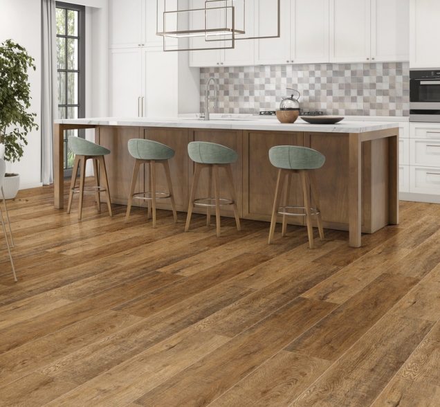 SPC ламинат "CronaFloor" Wood 4V Дуб Робуста (1200*180*4 мм) — купить в Березниках