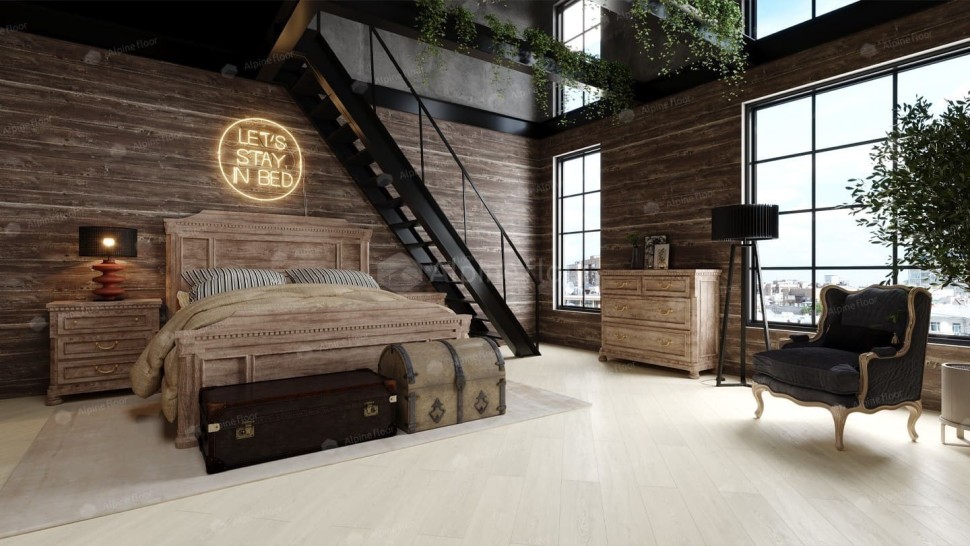 Виниловый ламинат "Alpine Floor" Classic Light MC Дуб Арктик (1220*183*3,5 мм) — купить в Березниках