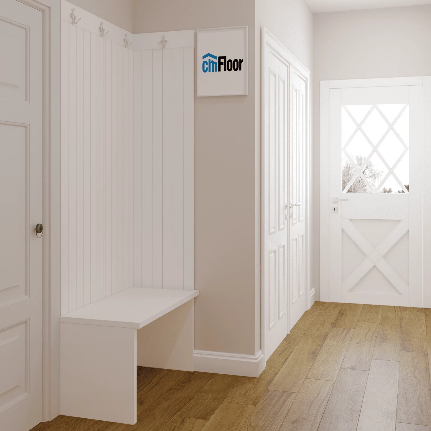 SPC плитка для пола Орех Американский (1220*180*4 мм) — купить в Березниках