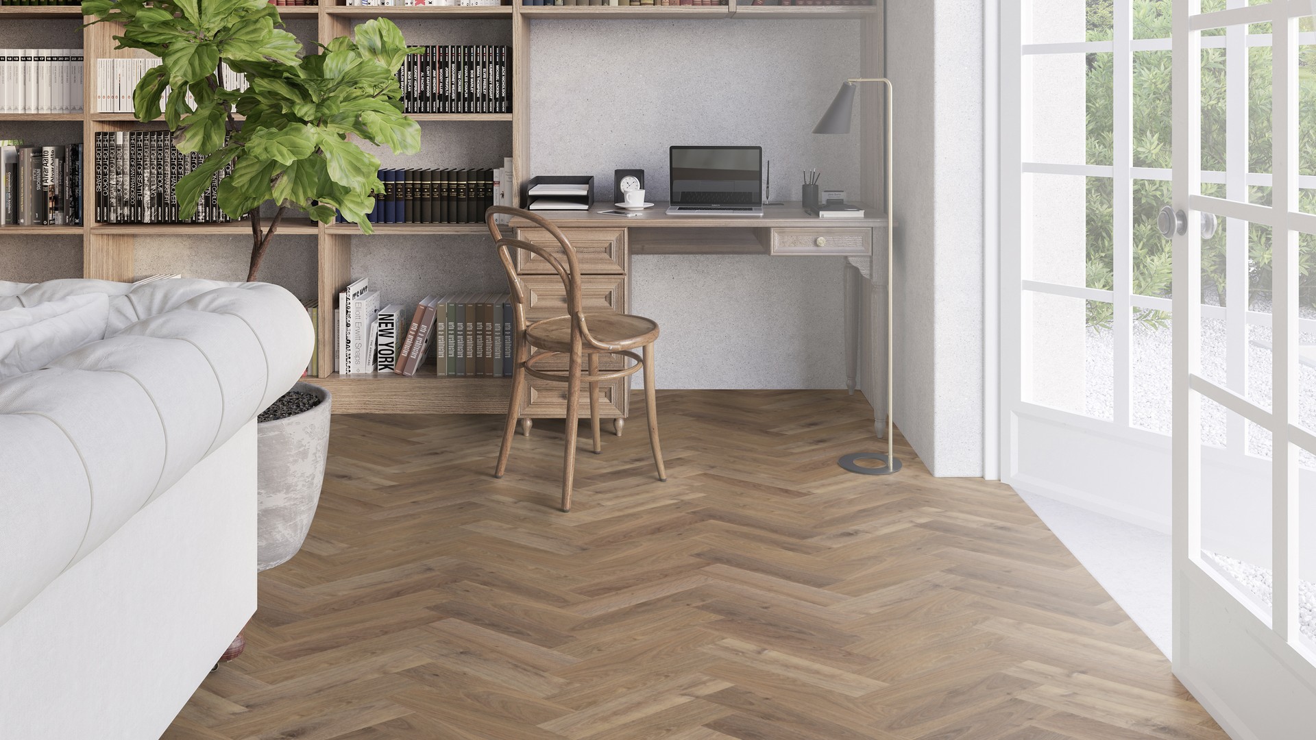 Кварцвиниловая плитка "Invictus" Highland Oak Roasted (406*102*2,5мм) — купить в Березниках