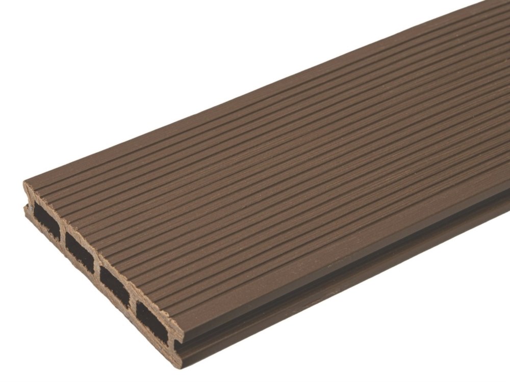Террасная доска орех TalverWood 150*25мм, 3 D+вельвет брашинг — купить в Березниках