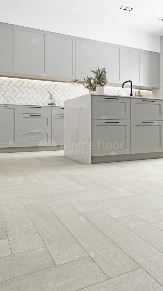 Виниловая плитка "Alpine Floor" Parquet LVT Зимний Лес (590*118*2,5 мм) — купить в Березниках
