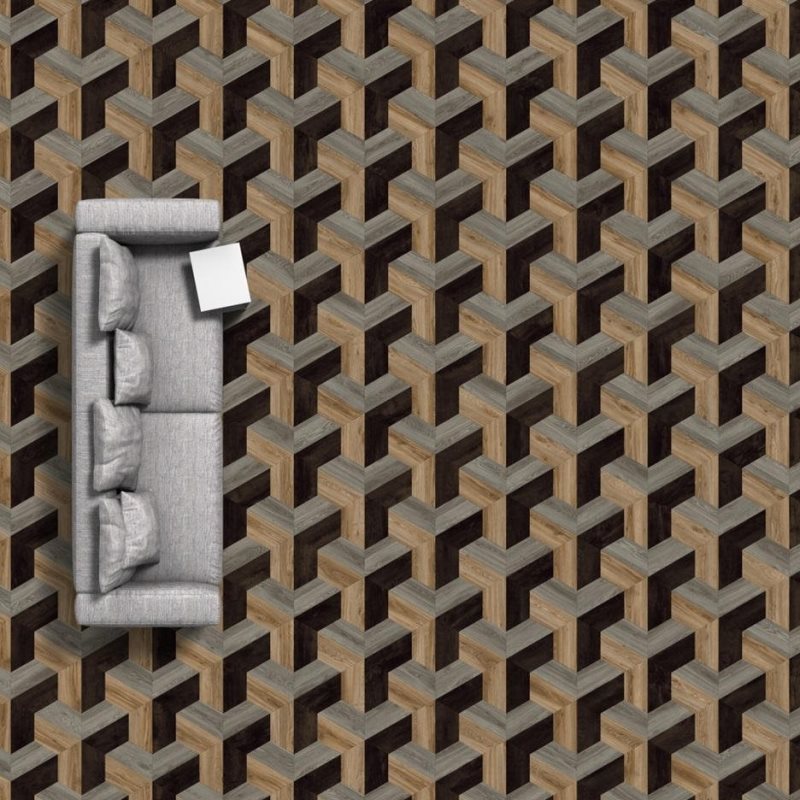 Виниловая плитка Mesh 416 (453*196*2,5 мм) — купить в Березниках