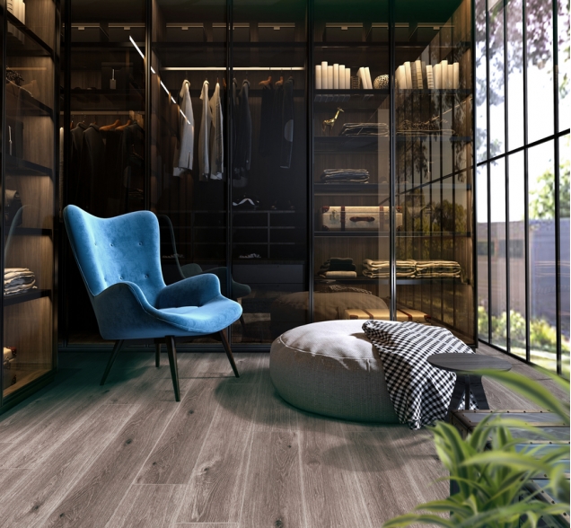 SPC ламинат "CronaFloor" Wood 4V Дуб Хельсинки (1200*180*4 мм) — купить в Березниках