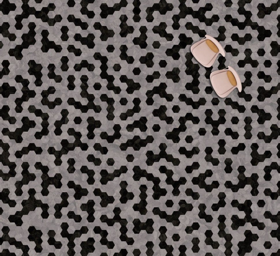 Виниловая плитка "Moduleo" Moods Hexagon 336 (226,32*196*2,5 мм) — купить в Березниках