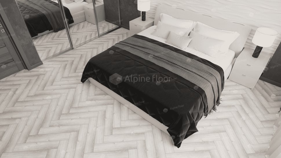 Виниловый ламинат "Alpine Floor" Parquet Light Дуб Альхена (600*125*4 мм) — купить в Березниках