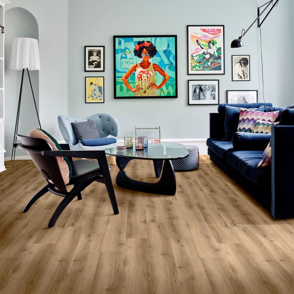 SPC ламинат "Adelar" Solida Acoustic 03826 Traditional Oak (1219*178*5 мм) — купить в Березниках