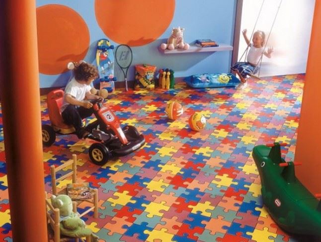 Линолеум бытовой "IVC" Neo Puzzle 50 (3м) — купить в Березниках