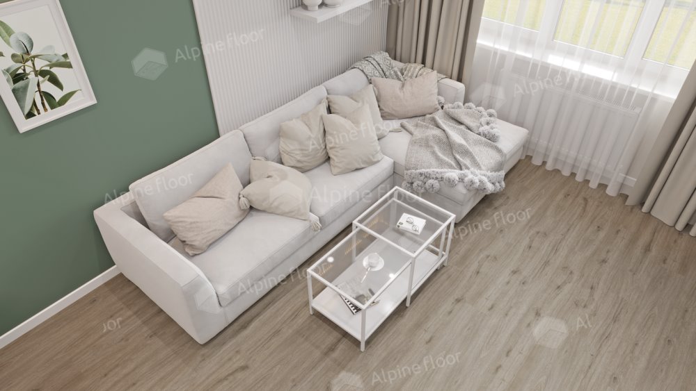 SPC Ламинат "Alpine Floor" Прэсто (1220*183*4 мм) — купить в Березниках