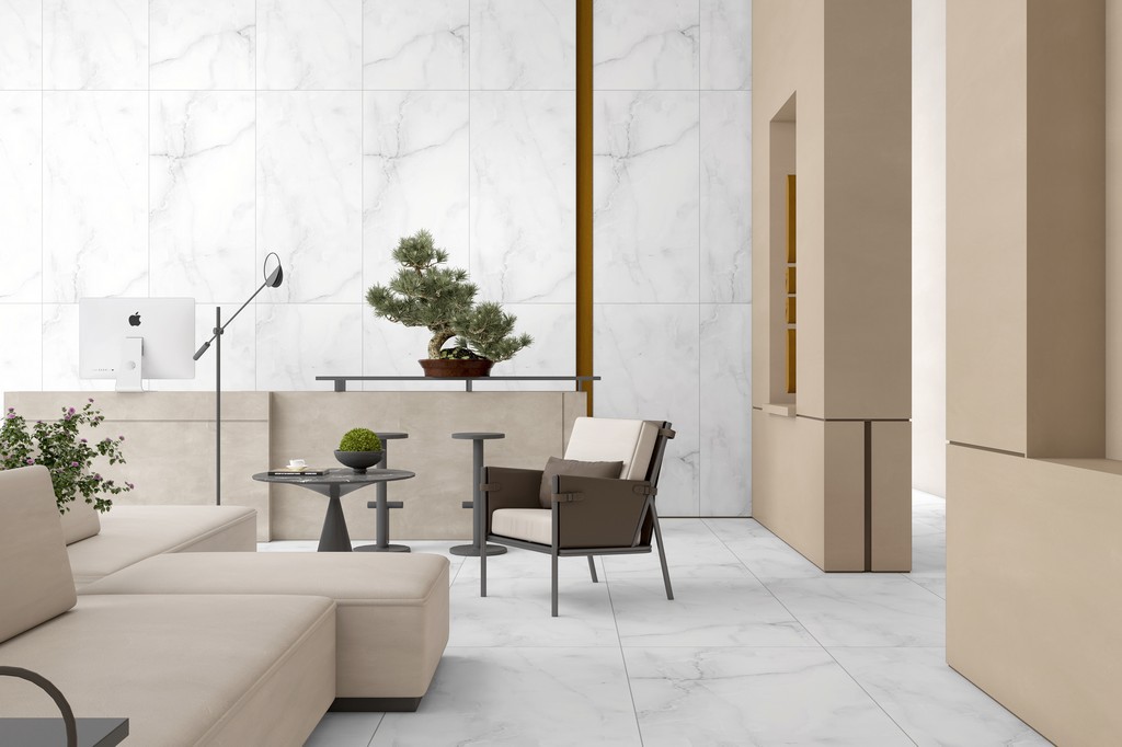 Керамогранит "Ennface" 600*1200 Afyon Ice Матовый Белый — купить в Березниках