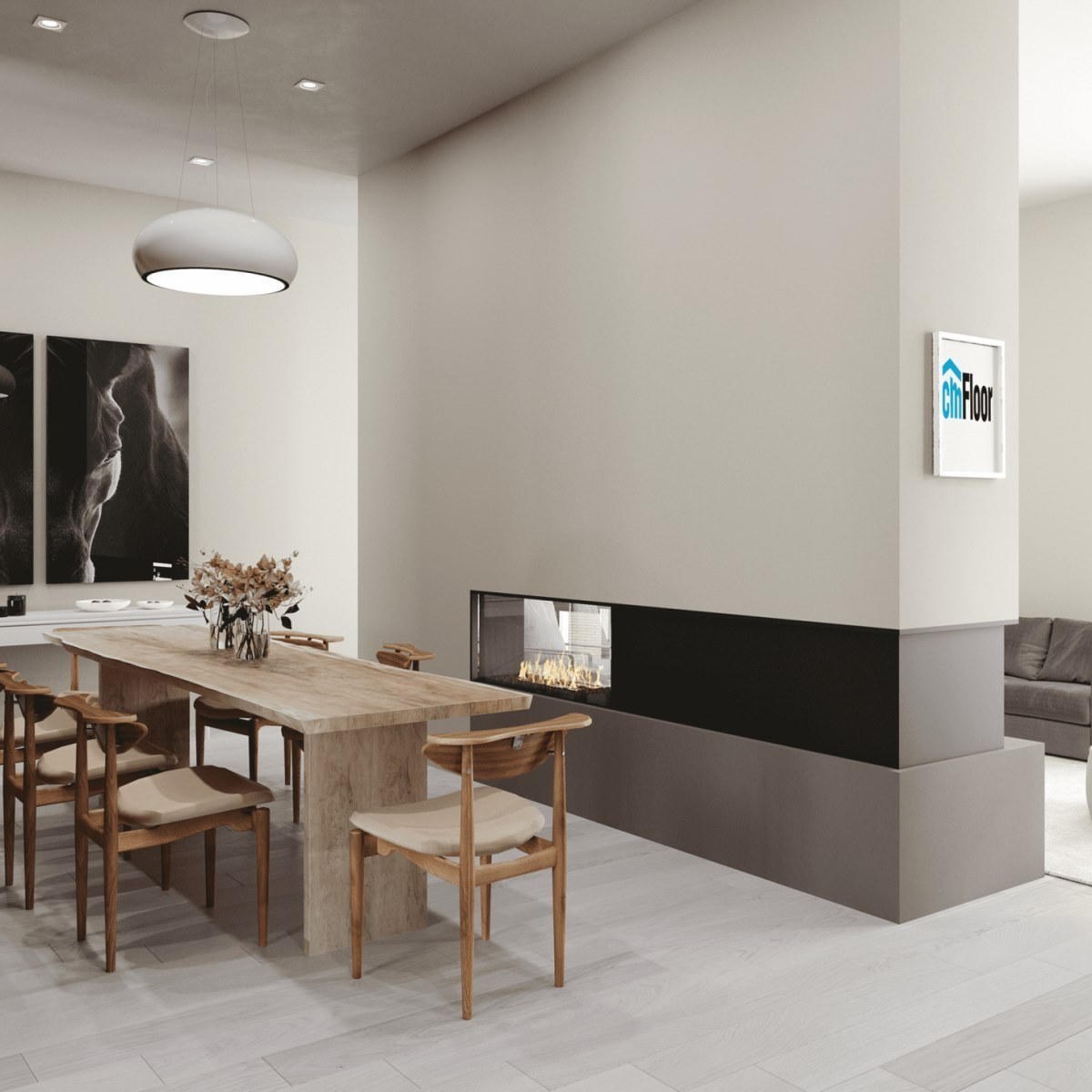 Виниловое напольное покрытие ScandiWood 02 Дуб Белый (180*1220*5 мм) — купить в Березниках