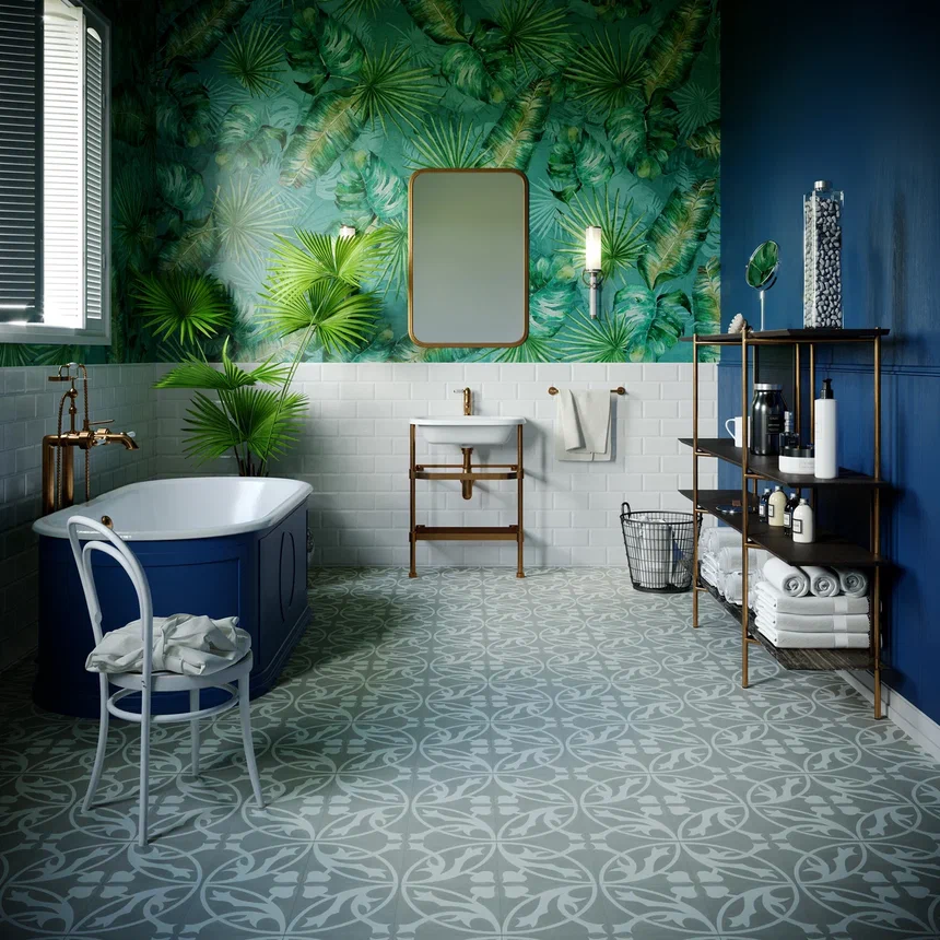 Кварцвиниловая плитка "Invictus" Victorian Deco Smoke (229*229*2,5мм) — купить в Березниках