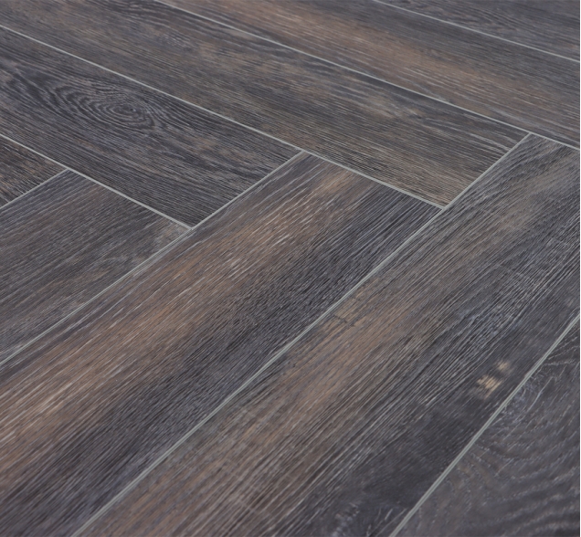 Виниловый ламинат SPC "Cronafloor" Herringbone Дуб Бордо (640*128*4,5 мм) — купить в Березниках