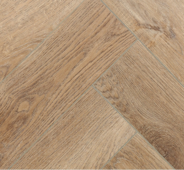 Виниловый ламинат SPC "Cronafloor" Herringbone Дуб Монпелье (640*128*4,5 мм) — купить в Березниках