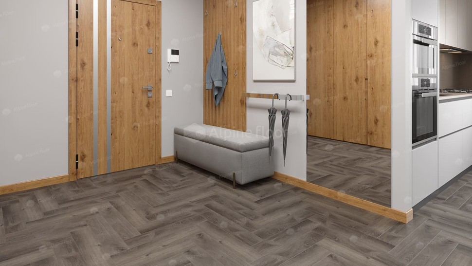 Виниловая плитка "Alpine Floor" Parquet LVT Дуб Мерга (590*118*2,5 мм) — купить в Березниках