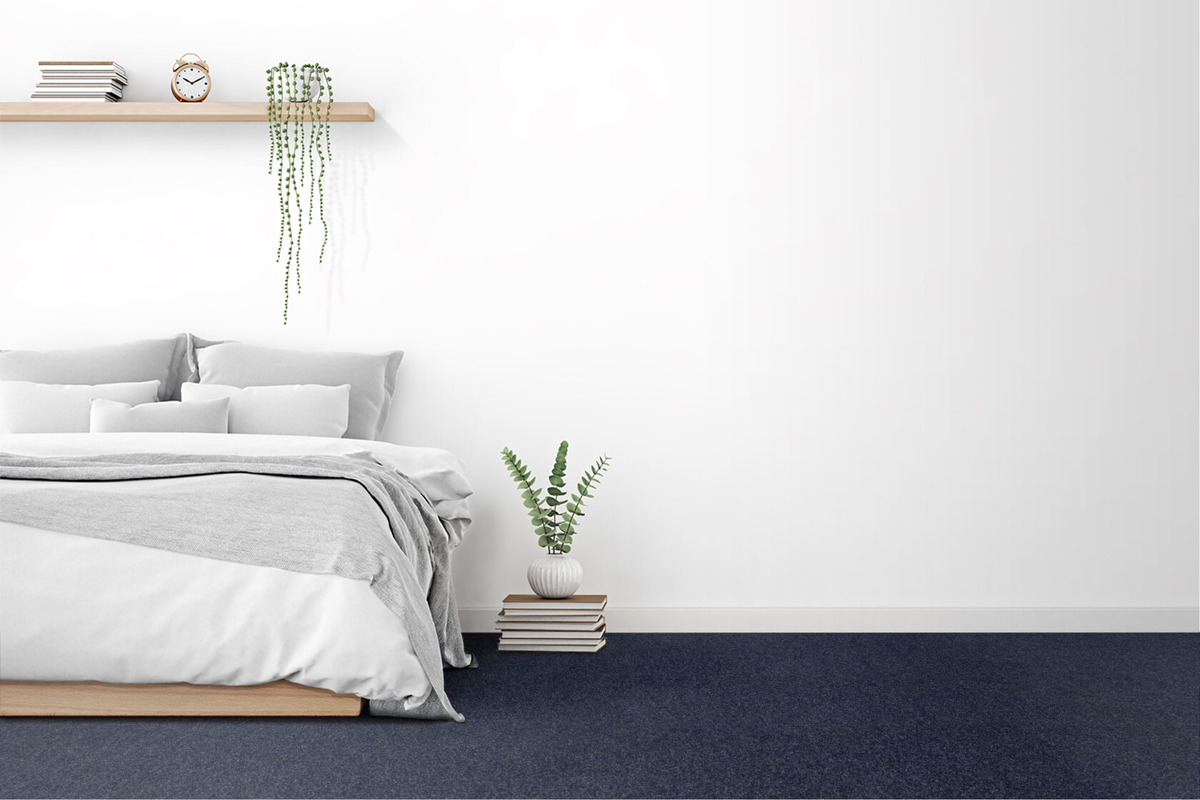 Ковровое покрытие "Bonkeel" Color Rib Blue Bottle 78 (ширина 1м/3м/4м) — купить в Березниках