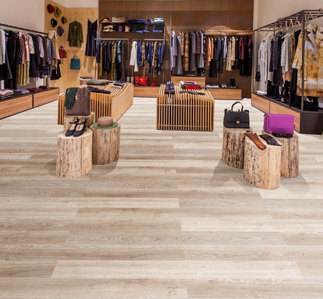 SPC ламинат "CronaFloor" Nano 4V Дуб Светлый (1200*180*3,5 мм) — купить в Березниках