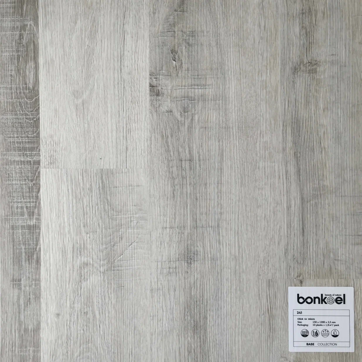 Плитка ПВХ "Bonkeel" Base New 241 (1220*150*3,5 мм) — купить в Березниках