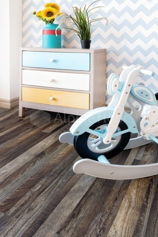 Кварцвиниловая плитка "Alpine Floor" Орех Состаренный (1219*184*3мм) — купить в Березниках