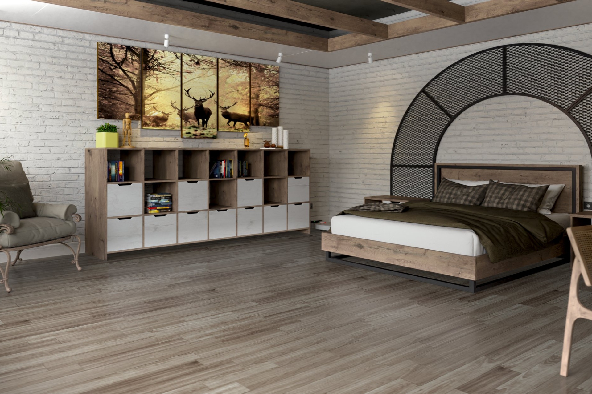 Инженерный паркет «Damy Floor» Скандинавский (укладка палуба) — купить в Березниках