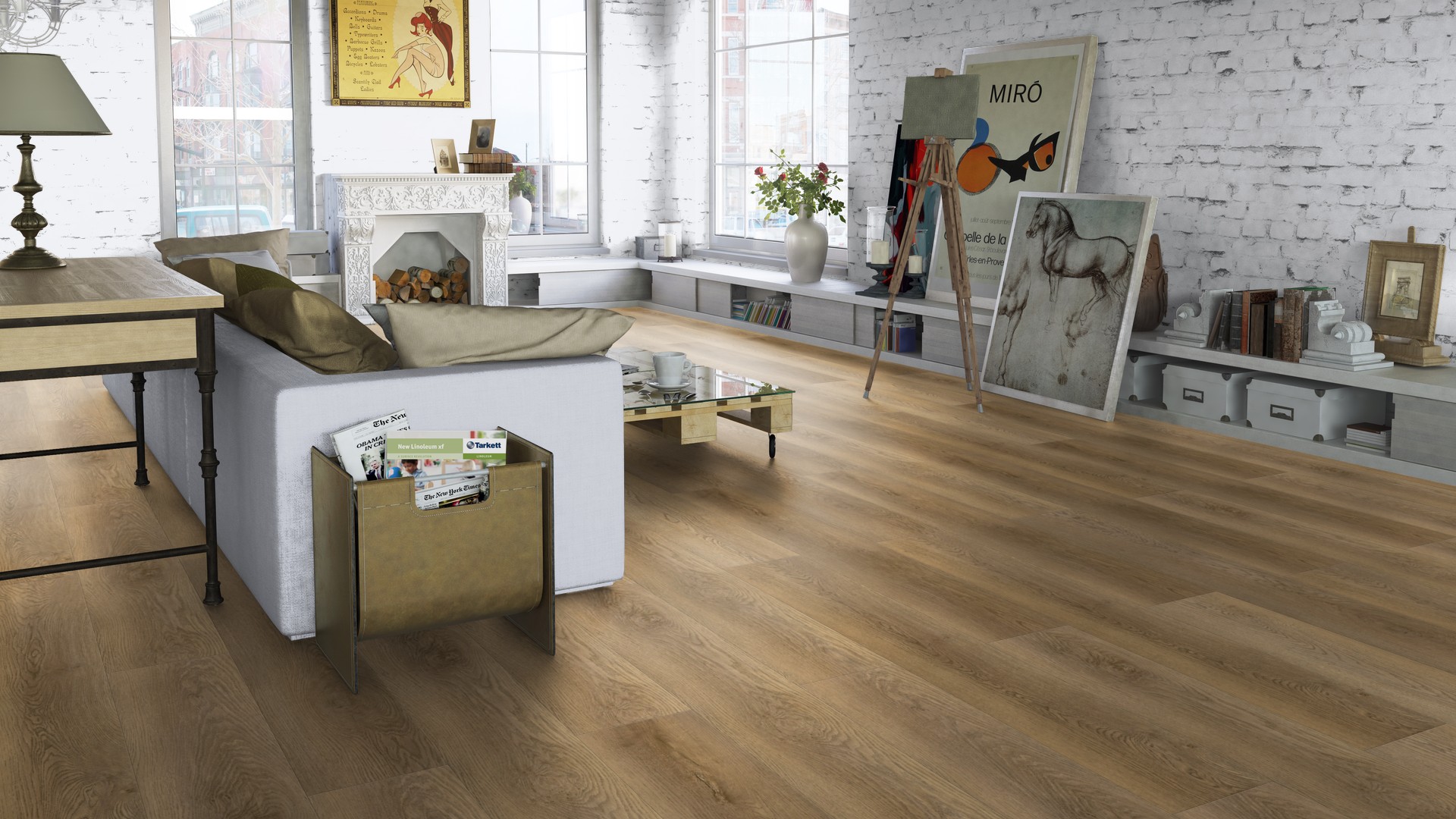 SPC ламинат "Tarkett" Deep House Stanley (1400*225*4,6 мм) — купить в Березниках