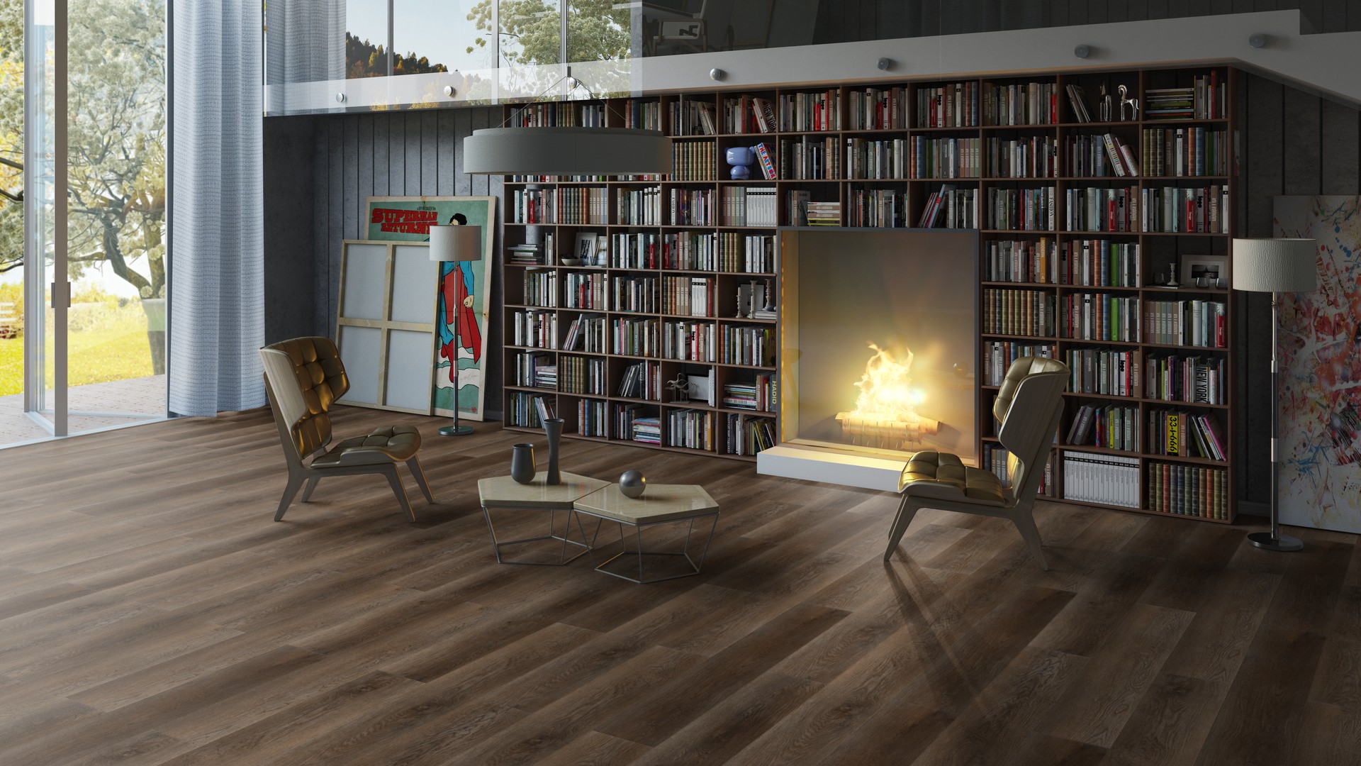 SPC ламинат "Tarkett" Deep House Rachel (1400*225*4,6 мм) — купить в Березниках