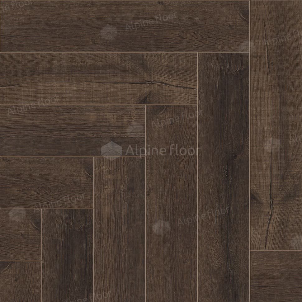 Виниловая плитка "Alpine Floor" Parquet LVT Дуб Альферац (590*118*2,5 мм) — купить в Березниках
