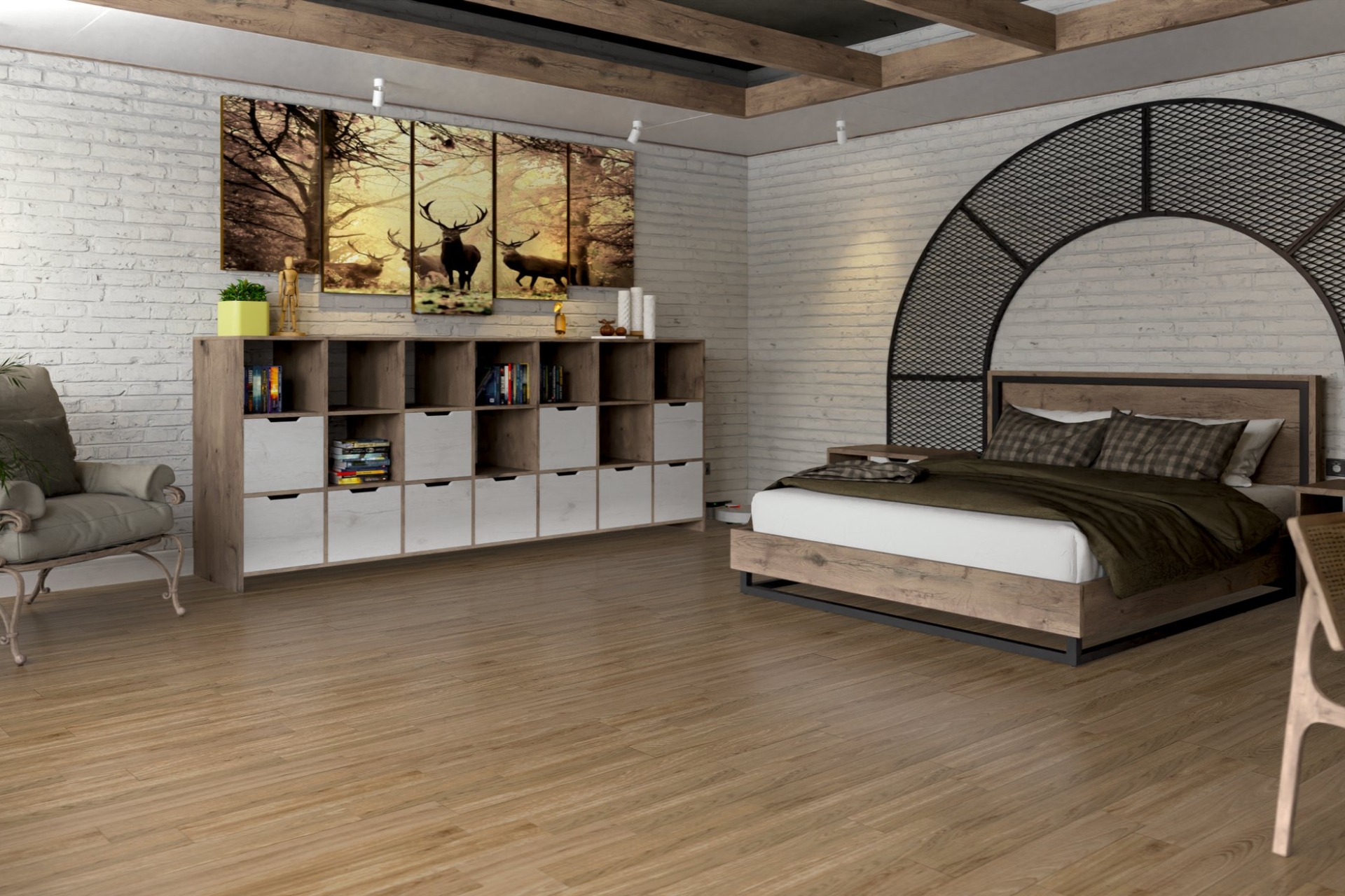 Инженерный паркет «Damy Floor» Натуральный (укладка палуба) — купить в Березниках