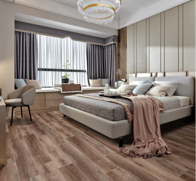 SPC ламинат "CronaFloor" Wood 4V Дуб Охрид (1200*180*4 мм) — купить в Березниках