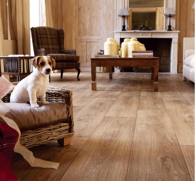 SPC ламинат "CronaFloor" Wood 4V Дуб Монтара (1200*180*4 мм) — купить в Березниках