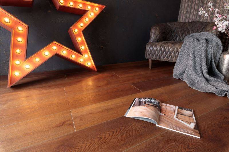 Замковая ПВХ плитка "Aquafloor" AF8026XXL (1800*228*8 мм) — купить в Березниках