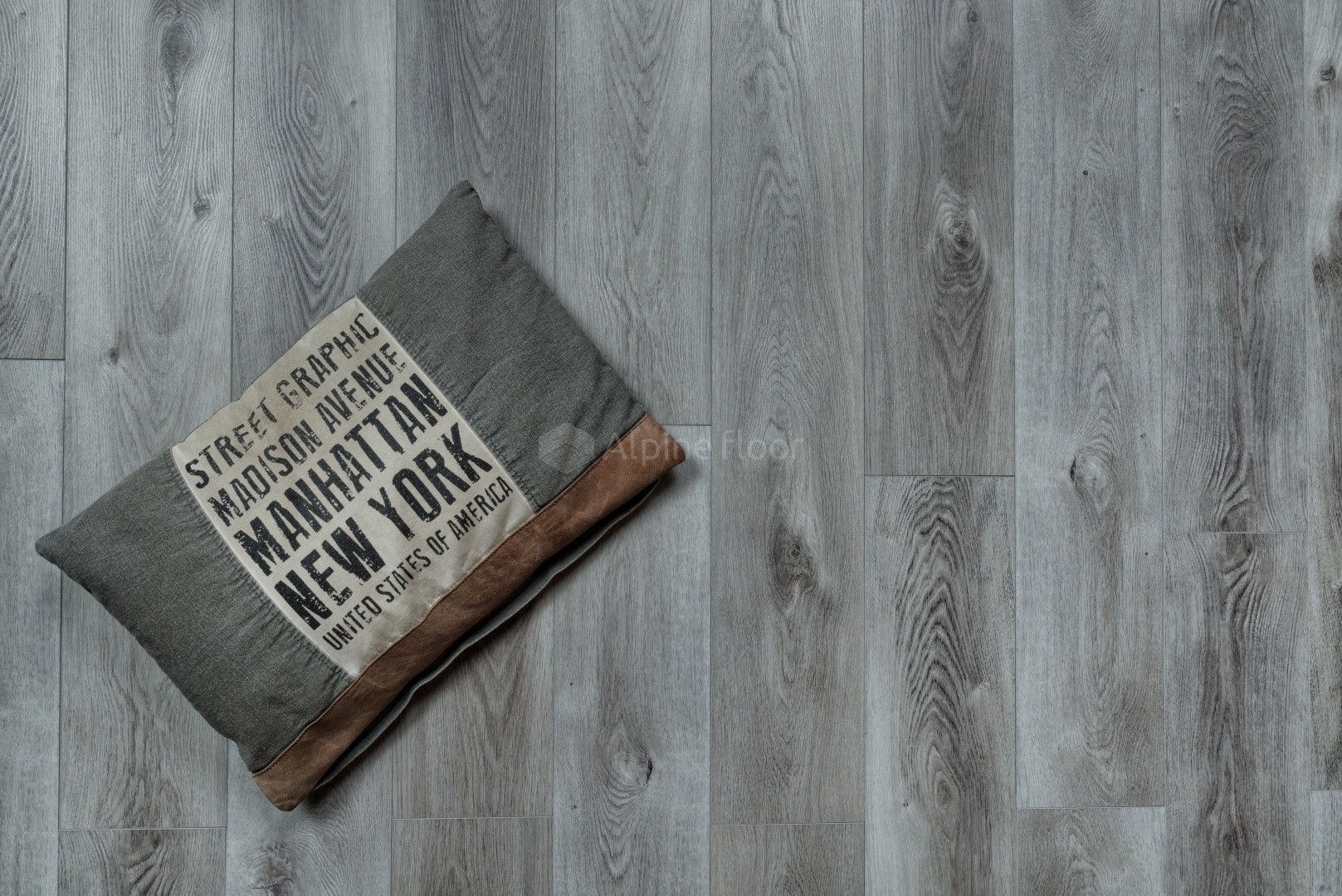 Замковая ПВХ плитка "Alpine Floor" Дуб гранит  (1524*180*8мм) — купить в Березниках