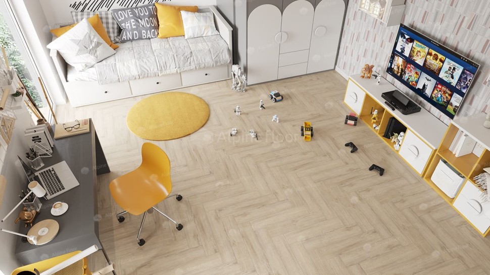 Виниловая плитка "Alpine Floor" Parquet LVT Дуб Медия (590*118*2,5 мм) — купить в Березниках