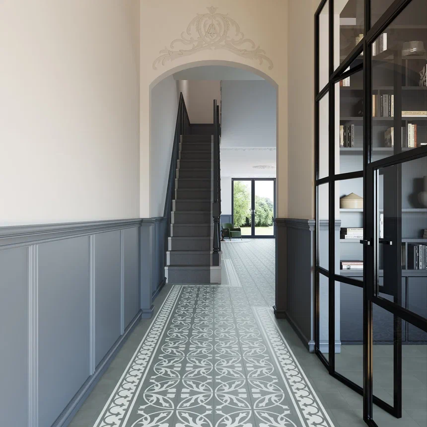 Кварцвиниловая плитка "Invictus" Victorian Deco Smoke (229*229*2,5мм) — купить в Березниках