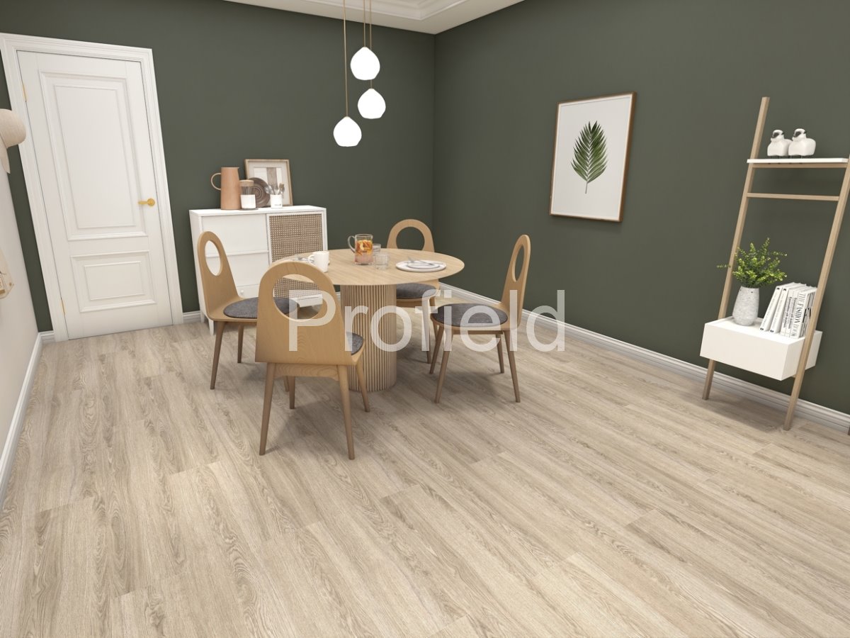 HSPC ламинат "Profield" Дуб Светлый (1200*228*5,5 мм) — купить в Березниках