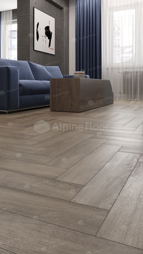 Виниловая плитка "Alpine Floor" Parquet LVT Дуб Исида (590*118*2,5 мм) — купить в Березниках