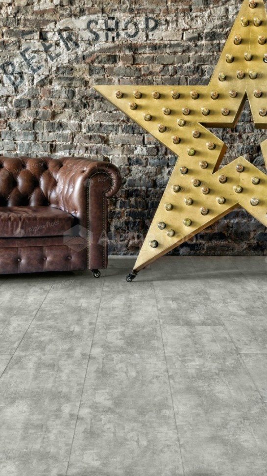 Виниловая плитка "Alpine Floor" Light Stone Ратленд (608*303*2,5 мм) — купить в Березниках